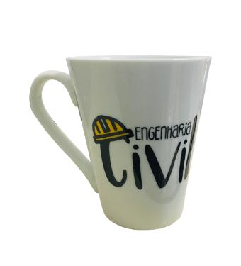 Caneca de Porcelana Gift Engenharia Civil
