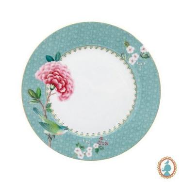 Prato de Sobremesa Azul Pip Studio