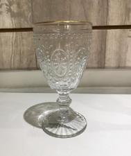 Ta�a para �gua com Filete Dourado