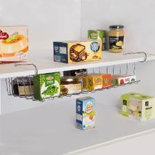 Cesto Prateleira de Encaixar Cromado 48 cm