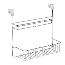 Prateleira com Porta Rolo Cromado
