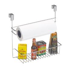 Prateleira com Porta Rolo Cromado