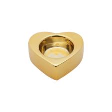 Casti�al de Ceramica Shiny Heart Dourado