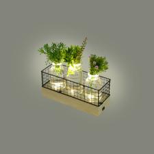 Luminaria com Led Tr�s Vasinhos