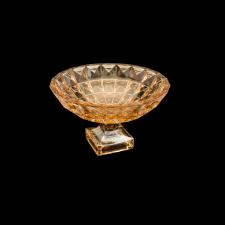 Centro de Mesa Cristal com P� Diamant Ambar