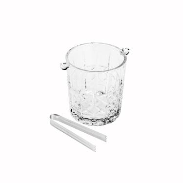 Balde de Gelo com Pegador Flor de Lotus 1 l