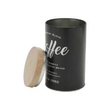 Lata de Metal Coffe Preto