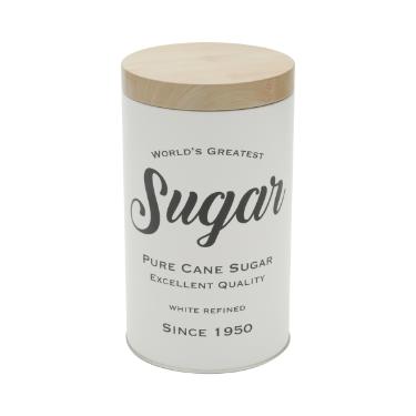 Lata de Metal Sugar Branco