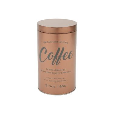 Lata de Metal Coffe Cobre