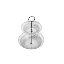 Centro de Mesa 2 Andares de Cristal Renaissance