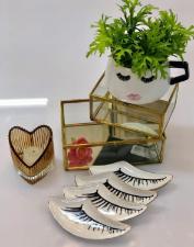 Casti�al Lined Heart Ambar