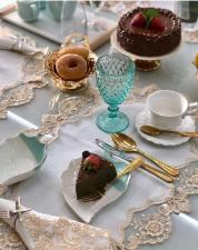 Conjunto 2 Pe�as Bowl e Prato de Folha Branca e Verde