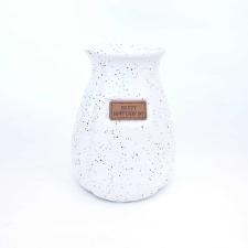 Vaso de Cer�mica Granulite Branco