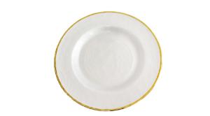 Souplast Perolado com Borda Dourada