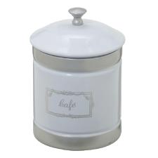 Lata Branca com Detalhe Cinza para Caf�