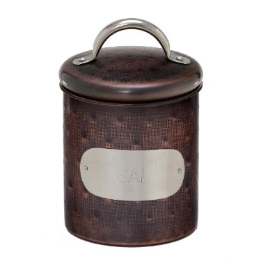 Lata Marrom para Sal