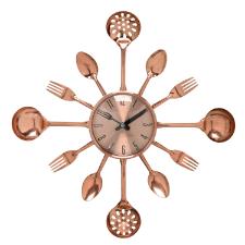Relogio de Parede Talheres Rose