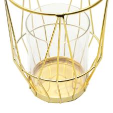 Porta Vela de Ferro e Vidro