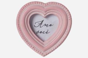 Mini Porta Retrato Rosa de Mesa