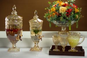 Suqueira de Cristal Brandon Ambar 2 Litros