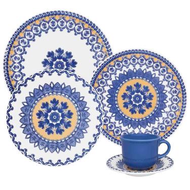 Aparelho de Jantar La Carreta 30 Pe�as da Oxford Porcelanas