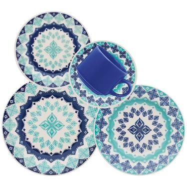 Aparelho de Jantar Lola 30 Pe�as da Oxford Porcelanas