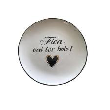 Prato de Sobremesa Fica Vai Ter Bolo