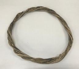 Guirlanda de Madeira Natural 40cm