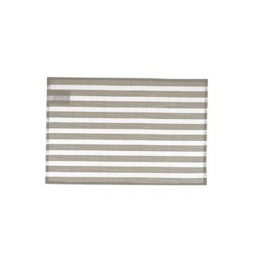 Jogo Americano Trama Rayas Taupe