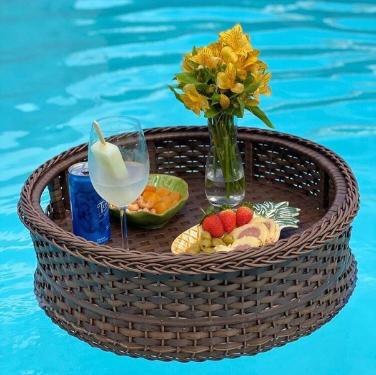 Bandeja Flutuante Redonda