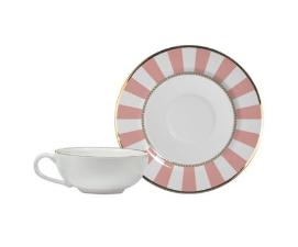 X�cara de Ch� Pink Strip