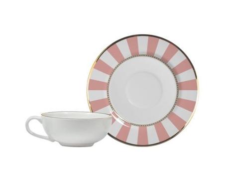 X�cara de Ch� Pink Strip