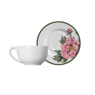 X�cara de Ch� Peony Rose