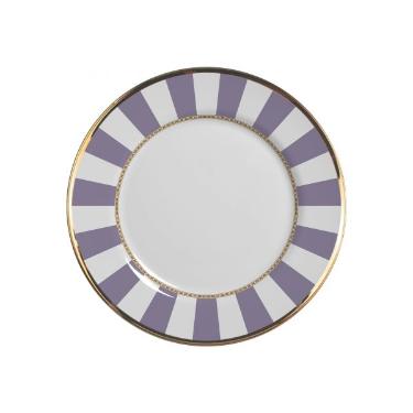 Prato de Sobremesa Lavender Strip