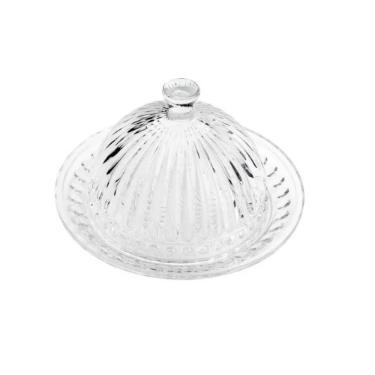 Queijeira em Cristal com Tampa Empire
