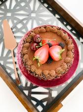 Esp�tula para Bolo Berna Rose Gold