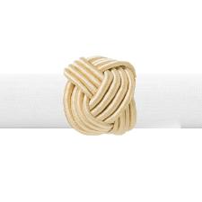 Jogo com 4 Porta Guardanapos Traccia Ouro