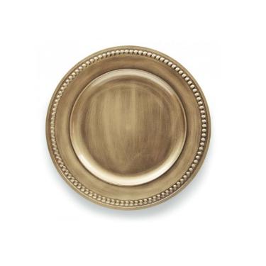 Sousplat Galles Dots Ouro