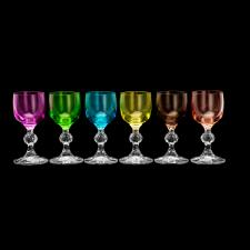 Conjunto com 6 Ta�as para Licor Klaudie Sterna Sortida 50ml