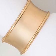 Jogo com 4 Porta Guardanapos Metal Ouro