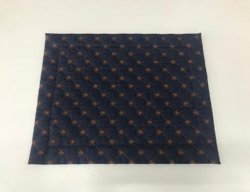 Lugar Americano Jeans Costura Florida Estofado