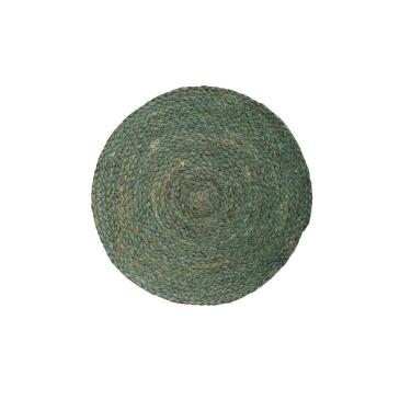 Lugar Americano Redondo Rustic Verde Botanical