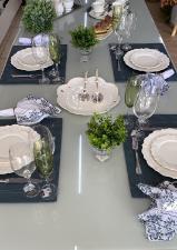 Guardanapo Flor de Liz Verde