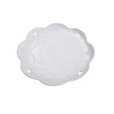 Prato para Bolo Porcelana Butterfly 32cm