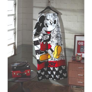 TOALHA DE PRAIA AVELUDADA MICKEY 76 X 1.52 CM - DOHLER