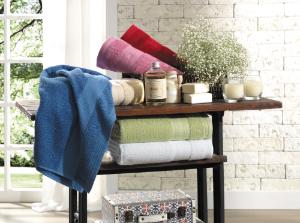 TOALHA DE BANHO EMPIRE 70 X 135 CM BRANCO - KARSTEN