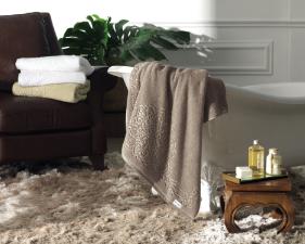 TOALHA DE ROSTO ANTONIETA 48 X 80 CM BEGE BONE - KARSTEN