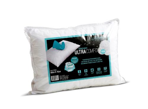 TRAVESSEIRO ULTRACOMFORT BRANCO 50CM X 70CM