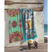 TOALHA DE PRAIA AVELUDADA MANDALA - DOHLER