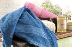 TOALHA DE BANHO EMPIRE 70 X 135 CM CINZA - KARSTEN